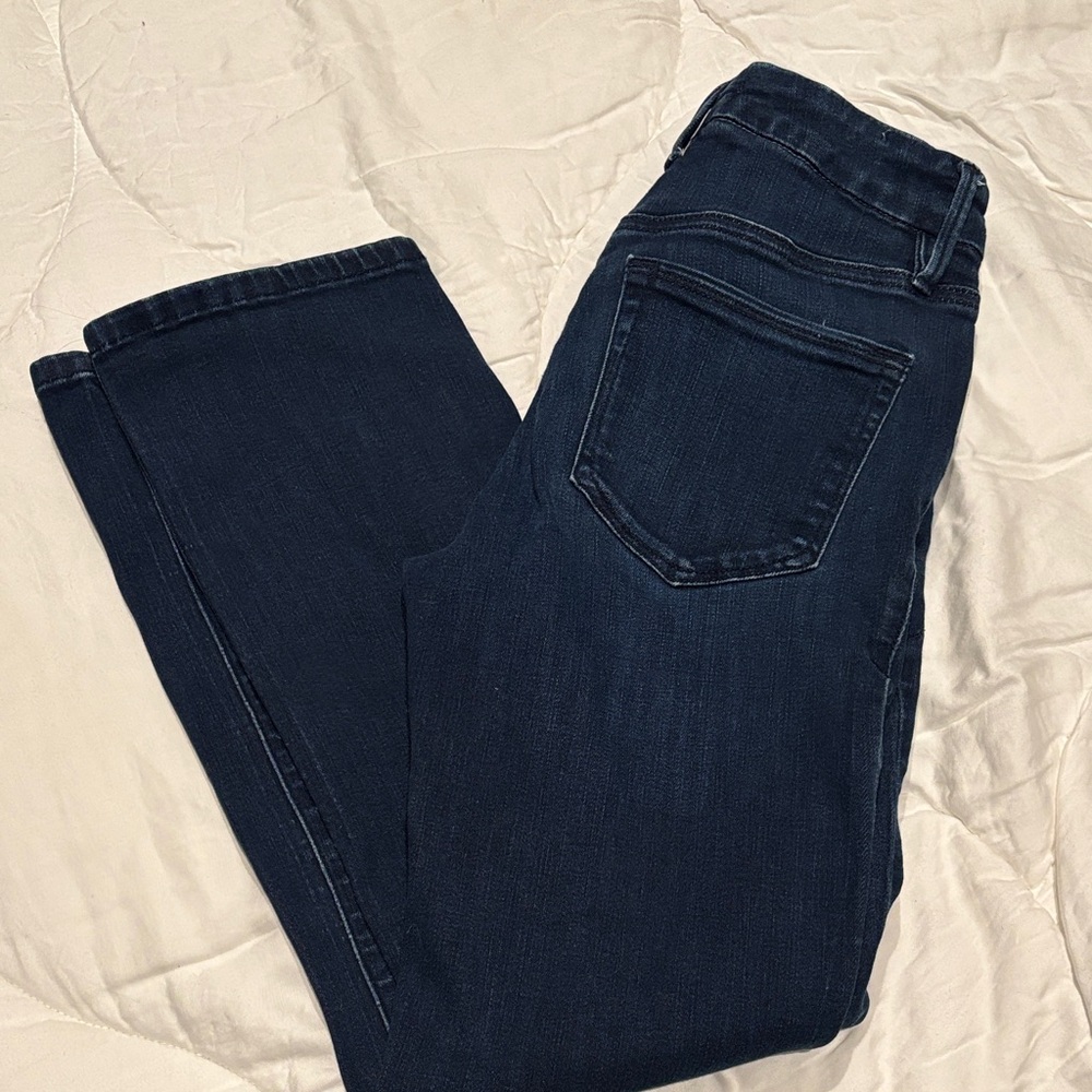 Good American Dark Indigo Skinny Jeans